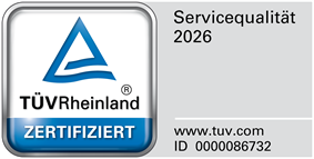 SIM Auto-Service Inh. Sven Mißler ist von TÜV Rheinland zertifiziert Bild mit Zertifikat von TÜV-Rheinland